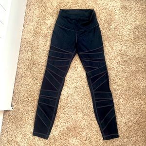 Lululemon mesh cut out leggings
